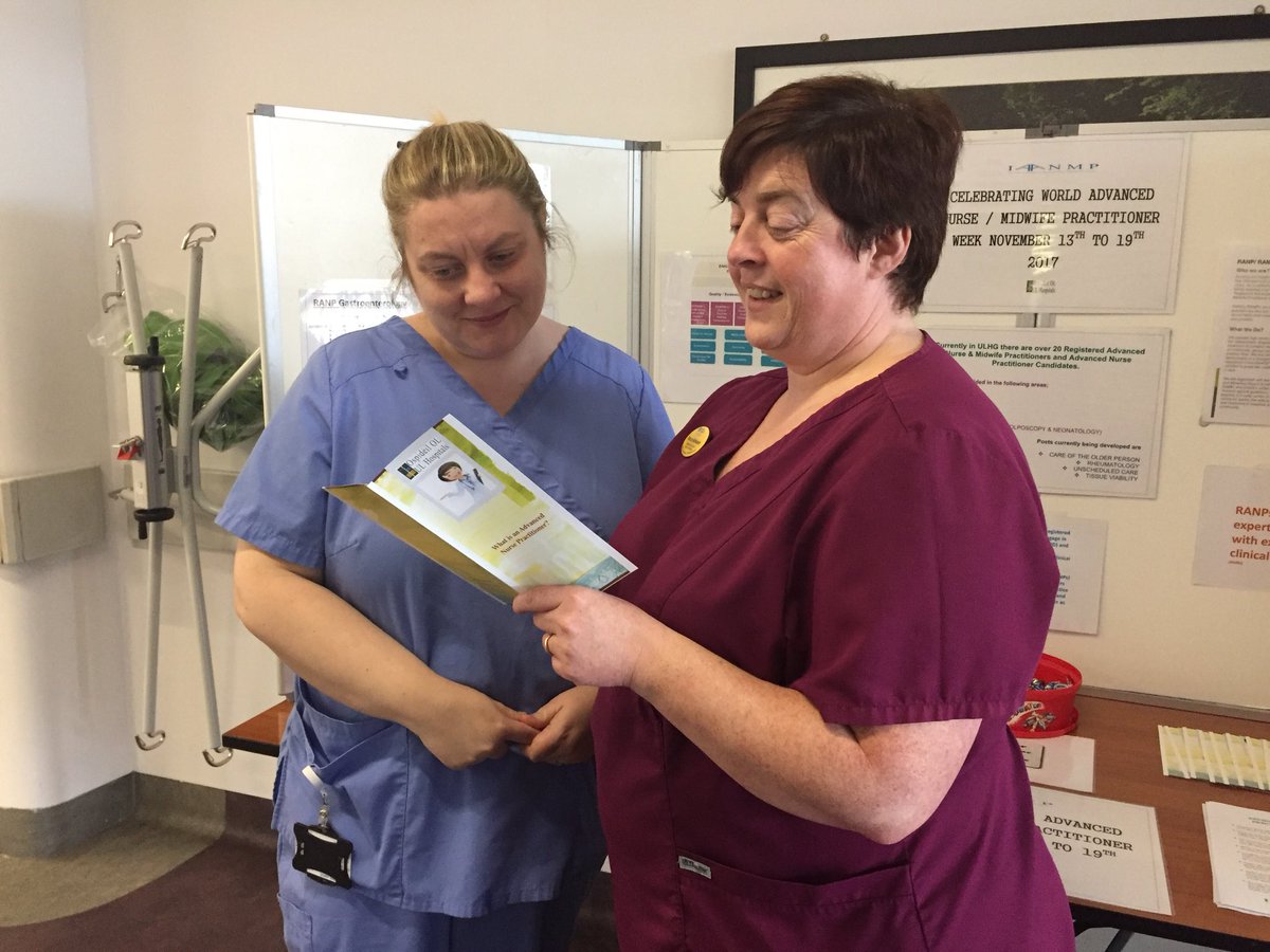 celebrating International RANMP week in Nenagh Hospital - spreading the word &amp; promoting advanced practice  <a href="/iaanmp/">IAANMP</a> <a href="/JenniferHewson2/">Jennifer Hewson</a> <a href="/ULHospitals/">Follow @HSEMidWest</a>