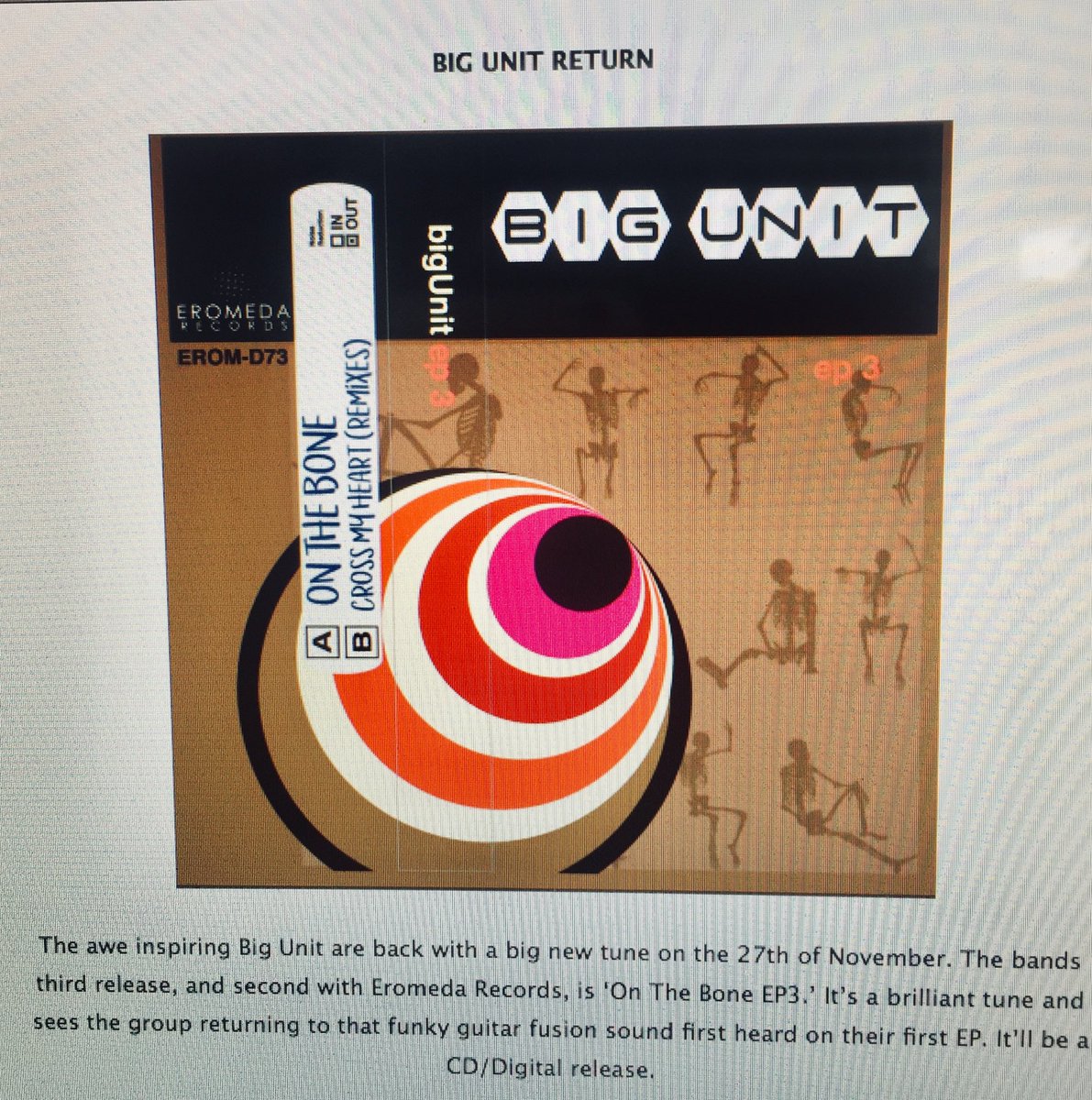 More Music <a href="/EromedaRecords/">EromedaEntertainment</a> <a href="/electronicmusic/">electronicmusic</a> <a href="/bbcintroducing/">BBC Music Introducing</a> <a href="/Rowetta/">Rowetta🎙</a> <a href="/louderthanwar/">Louder Than War</a> <a href="/janicelongdj/">Janice Long</a> <a href="/BBC6Music/">BBC Radio 6 Music</a> <a href="/liamgallagher/">Liam Gallagher</a> <a href="/BoneheadsPage/">Paul Arthurs.</a>