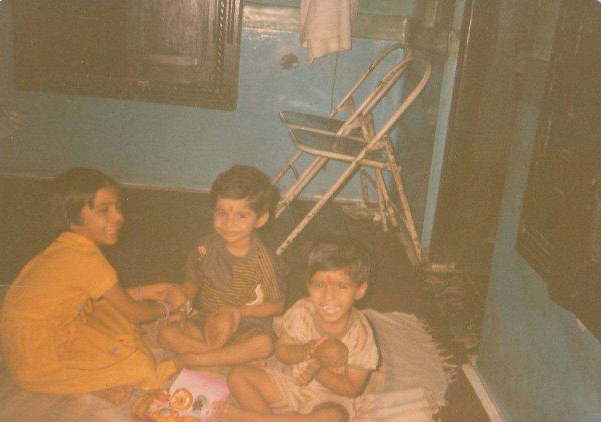 <a href="/RoofnFloor/">RoofandFloor</a> <a href="/amazonIN/">Amazon India</a> To Celebrate Rakhsha Bandhan In Childhood Was Very Different And More Happening For Me Because My Mom Used To Give Me Gifts Along With My Sis :D
Now Miss Those Gifts..

<a href="/AjjuC22/">Ajay</a> 
<a href="/AjayDeWarrior/">Ajay The Warrior</a> 
<a href="/PC_920/">Purva</a> 

#Happychildhood   #ChildrensDay  #Contest