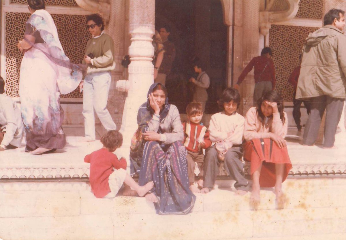 <a href="/RoofnFloor/">RoofandFloor</a> <a href="/amazonIN/">Amazon India</a> Me Struggling Against Sun.
This Pic Is Of A Famous Fort And After Getting Tired We All Were Sitting To Relax :)
Miss To Sit Like That With Mom :D

@RocksRs17 
<a href="/rohan13866541/">rohan</a> 
<a href="/The_HMH/">Akki M</a> 

#Happychildhood   #ChildrensDay  #Contest