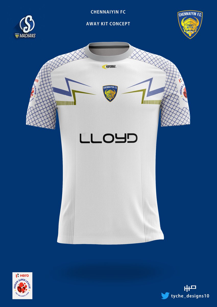 chennaiyin fc jersey