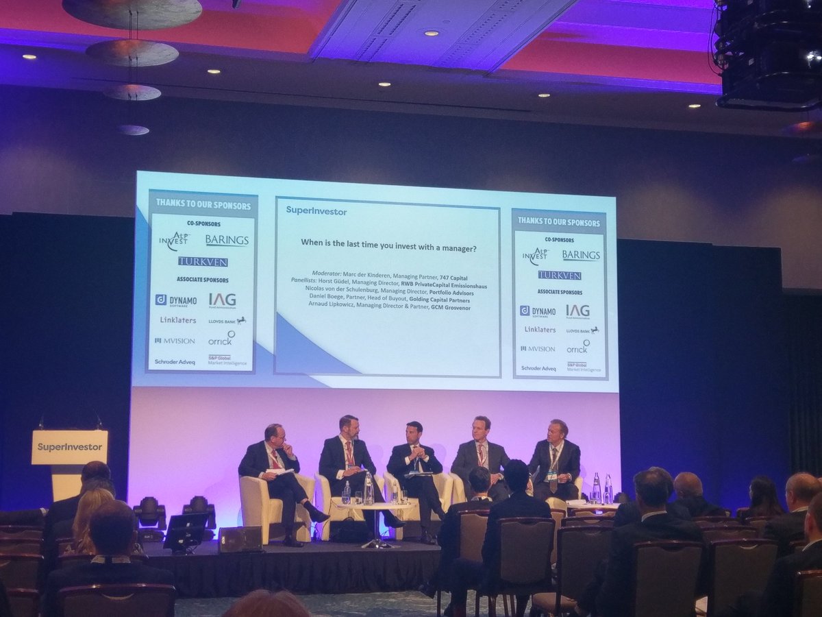 SuperReturn's tweet photo. When is the last time you invest with a manager? Maintaining strong and positive partner relationships is a key factor discussed by our panel here at the Fundraising Summit #SuperInvestor #fundraising #investments #PartnerRelationships https://t.co/yKHA7okIF6