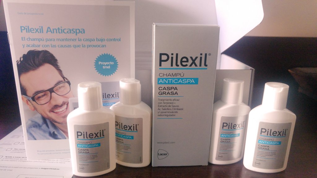 criarbbdificil's tweet photo. Gracias a @trnd_es voy a poder probar #Pilexil #anticaspa de Lacer💆🙆 🚿 #pelazo gracias!!! https://t.co/p5GD2e0Dn5