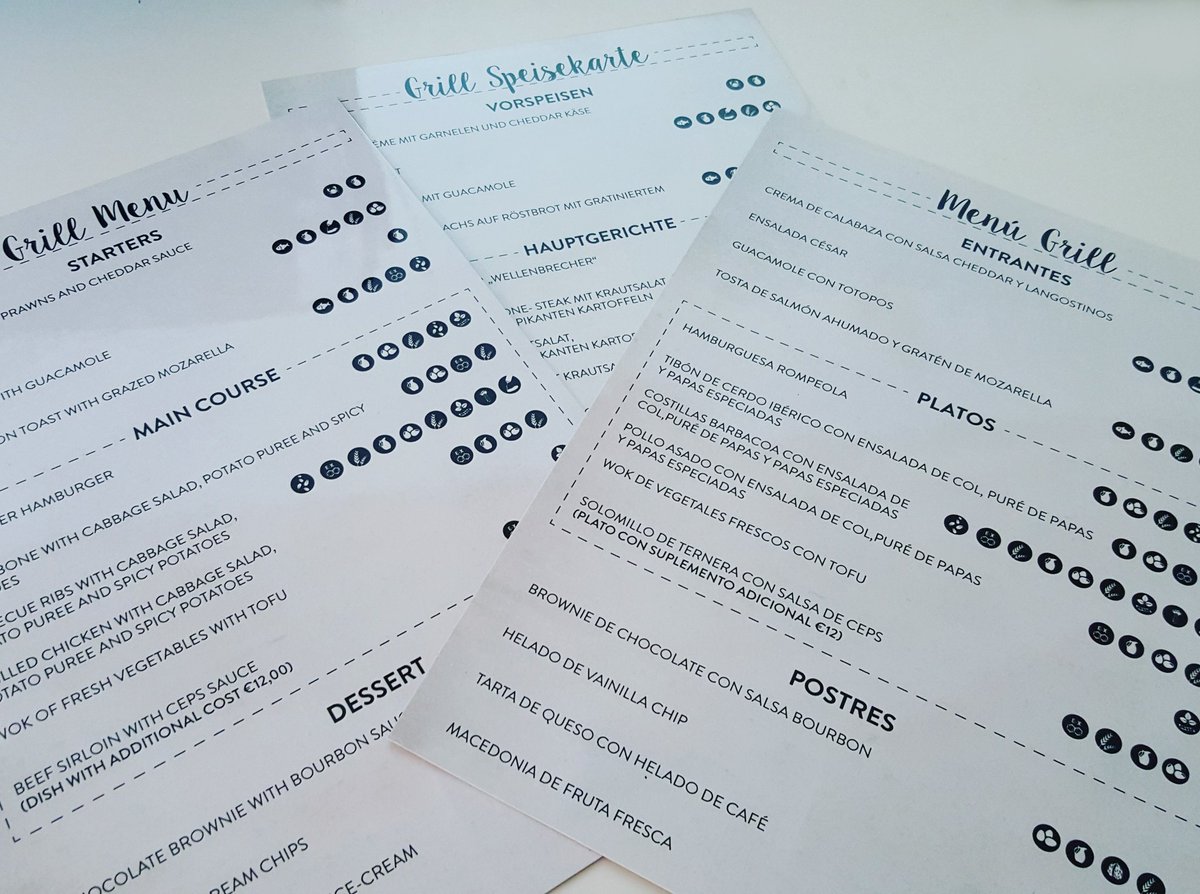 BubangoDesign's tweet photo. No han quedado nada mal las cartas de restaurante impresas por Graphix Digital Studio 😍
#cartasgrill #grillmenu #grillspeisekarte #cartarestaurante #restaurantmenu #diseñografico #design #bubango https://t.co/eFFZ8y5mc5