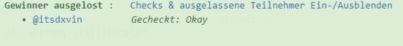 PeriumDE's tweet photo. ❀ Info
Das Gewinnspiel wurde ausgelost!

Gewinner: @itsdxvin
Gewinn: 99% konfigurierbares Lobbysystem.

Melde dich bitte innerhalb von 24h, sonst wird ein anderer Gewinner ausgelost! https://t.co/bhKAtjVRKO