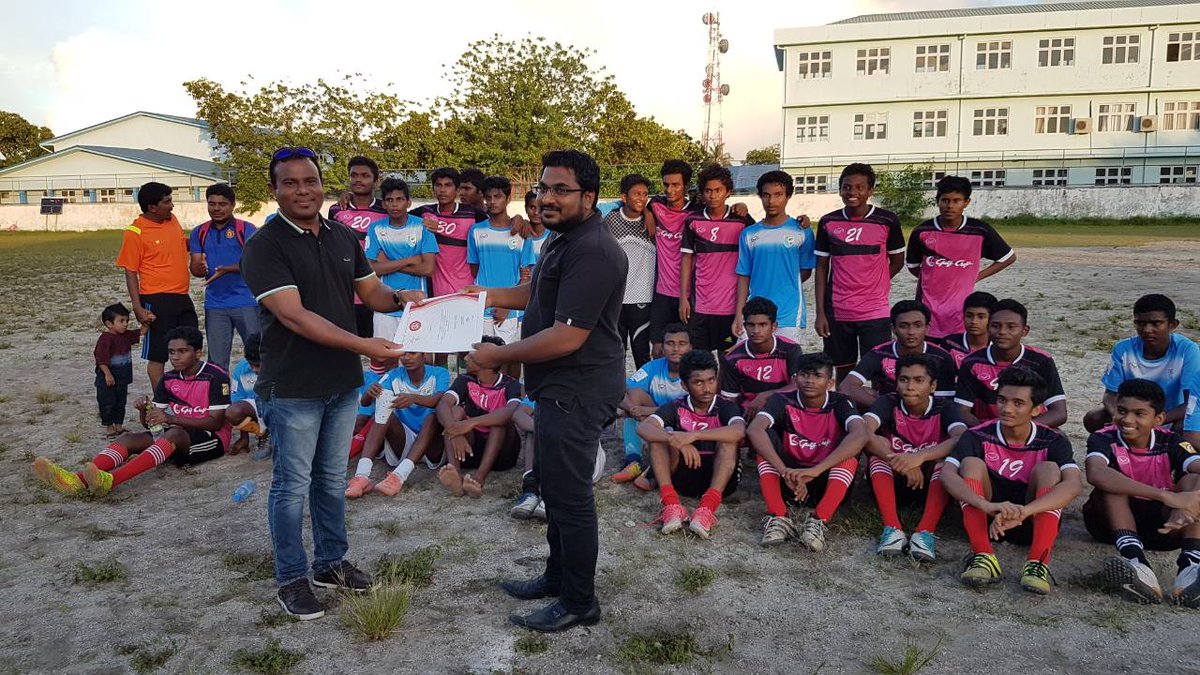 gdh_aec's tweet photo. Congrats our boys for winning the friendly football match against Madaveli school @M_Schoooool.  @aishathshiham @EducationMV https://t.co/jg0IdW5BNE