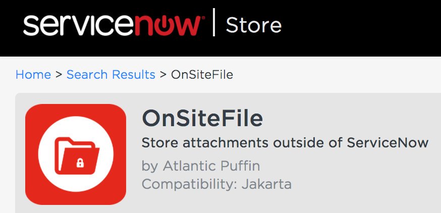 atlantic_puffin's tweet photo. #OnSiteFile replaces the out of box attachment functionality of #ServiceNow for selected applications. Read more: https://t.co/IU6ohwS4Nf https://t.co/Vxw0cxEh6Q