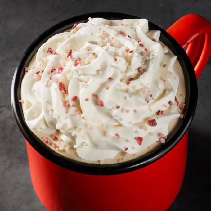abl3vins's tweet photo. @Starbucks Typically, I’m a one-holiday-at-a-time kinda girl, BUT THIS DRINK got me like  FA LA LA LA LA #yesplease #TWCM https://t.co/9DcCeON8Lj