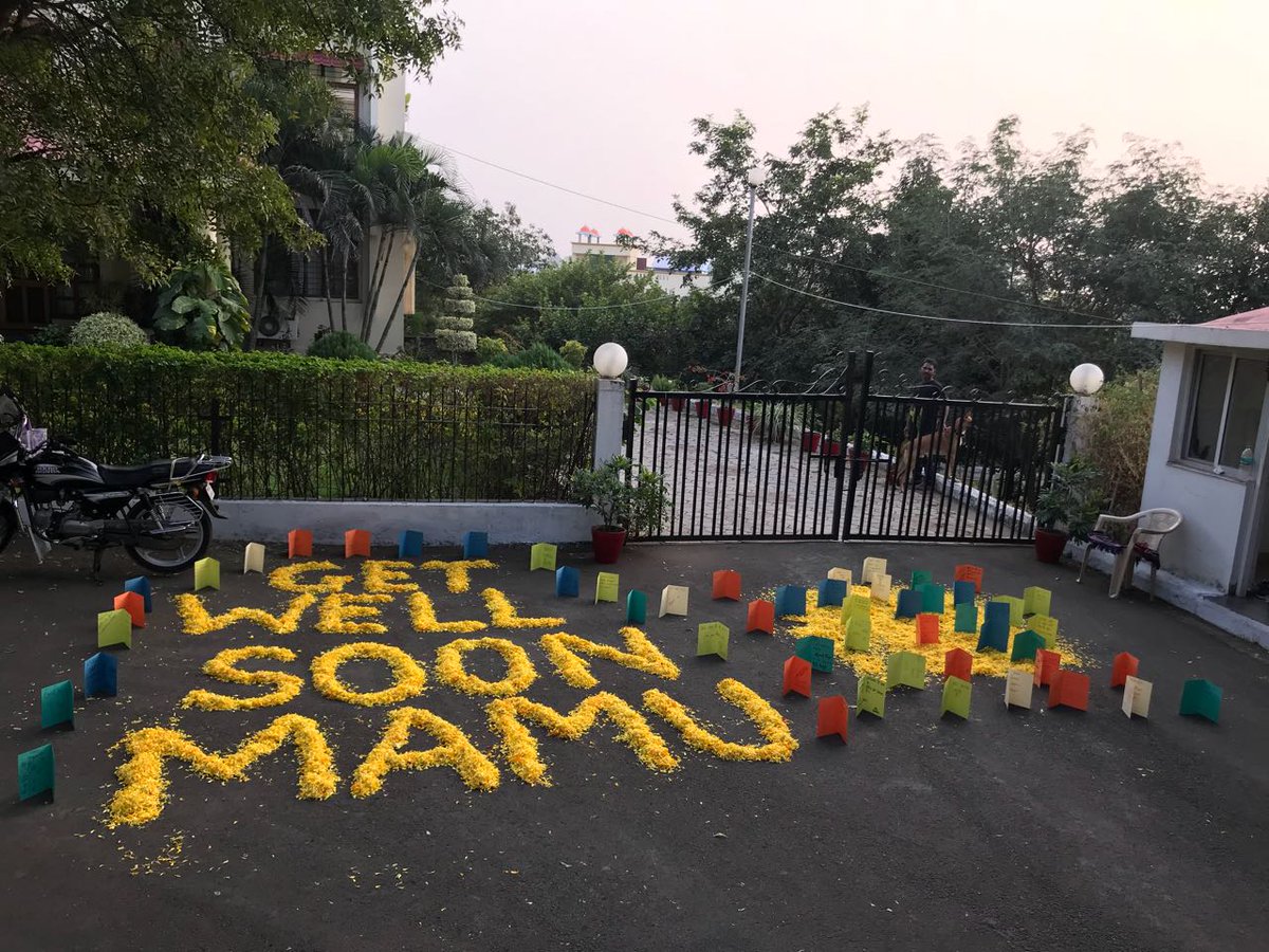 sagar3815nliu's tweet photo. Get well soon Mamu # S.S.singh
#Freenliu #Plzresign
@NliuProtest @Ajaydubey9 https://t.co/eADernLTfd