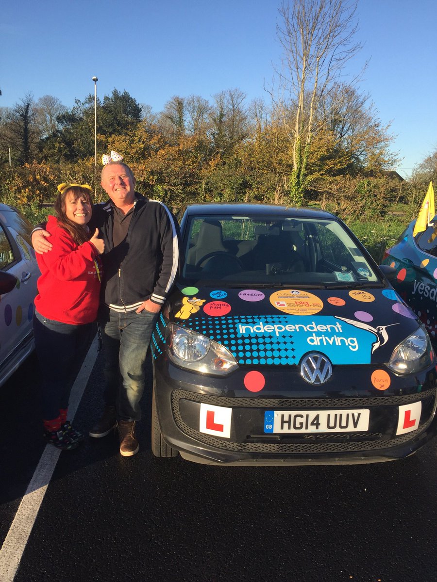 IndependentDB's tweet photo. @martinempson20 took part in the #biglearnerrelay for #ChildrenInNeedِ yesterday as lead car donating £175 towards the total! https://t.co/pp6gi3eTVz