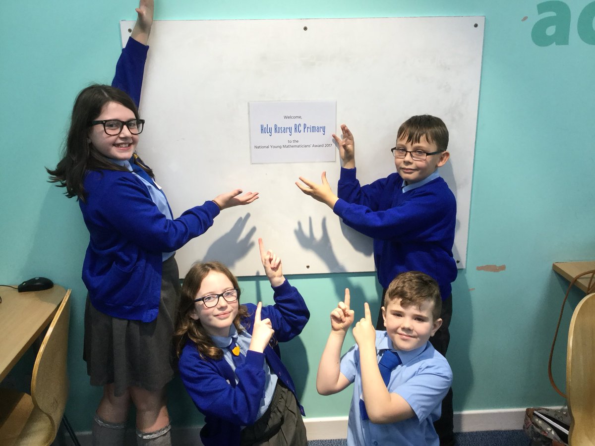 HolyRosaryRC's tweet photo. Our maths team are through to the next stage of the competition..!! Well done Team HR!! @exploretutors #mathschamps https://t.co/0RmhmKTbWw
