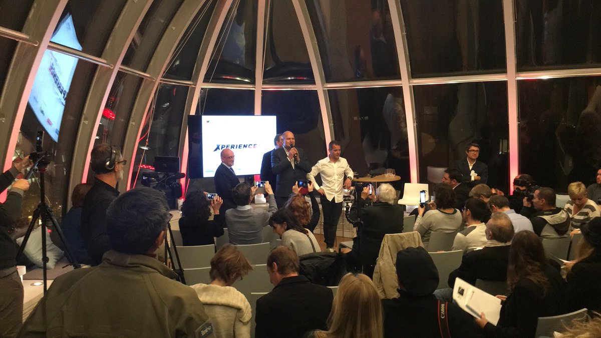 Présentation presse racing expérience avec <a href="/SebastienLoeb/">Sébastien Loeb</a> à la maison de l’Alsace à Paris