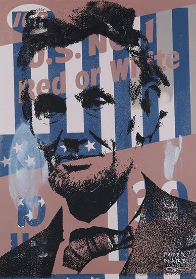 petermarsartist's tweet photo. #honest #abe! #Lincoln, what a #president! 
Find more art like this at https://t.co/SZ0in9mxPQ
#popart #artcollector #artnews #popartist https://t.co/R7AIBawaMJ