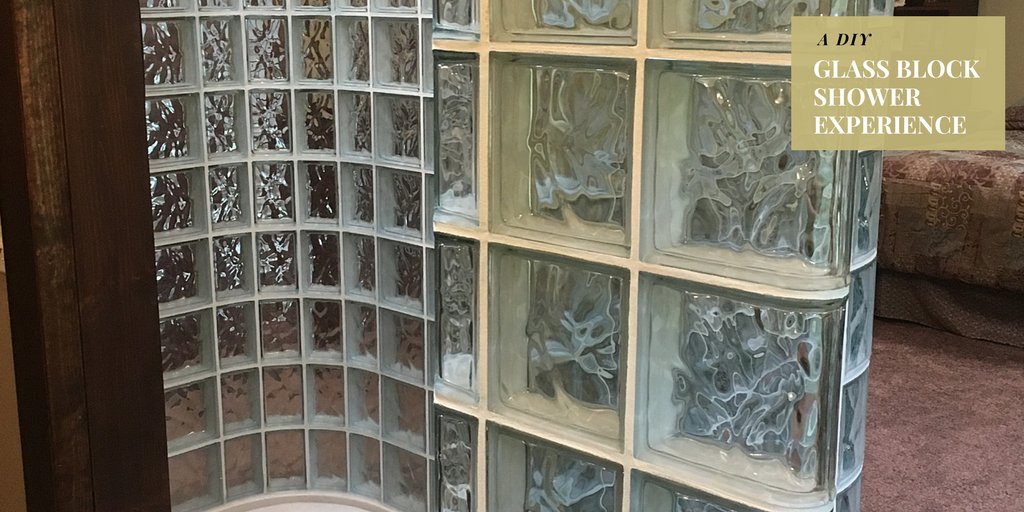 InnovateBuild's tweet photo. A DIY #GlassBlockShower Experience! https://t.co/0U8L8y54Hg #bath #remodeling https://t.co/zLqZCXxzWz