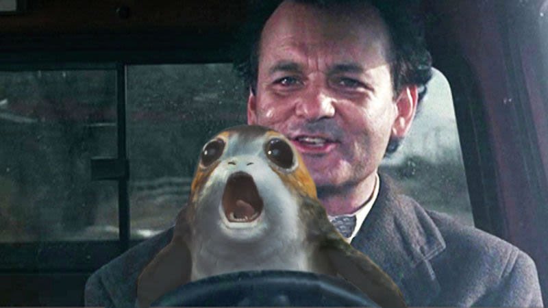 MarkHamill's tweet image. Those who foolishly dismiss these creatures, claiming "Porgs are the new Ewoks" are simply ignoring their versatility and impact on our cinematic history. I can say from experience they steal every scene they're in! #PreposterousPorgasborg
