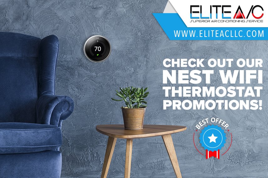 Elite_AC_LLC's tweet photo. A cozy home ready at your convenience! Call Elite AC today & ask about our Nest Wi-Fi promo! (888) 908-8481
#Reliable #Affordable #Deals #EliteAC #Florida #AirDuctCleaning #Vent #HVAC #Humidity #Dirt #Maintenance #Repair #Replacement #BeatTheHeat #Thermostat #Jacksonville #Breeze https://t.co/ZIZKR9yl9q
