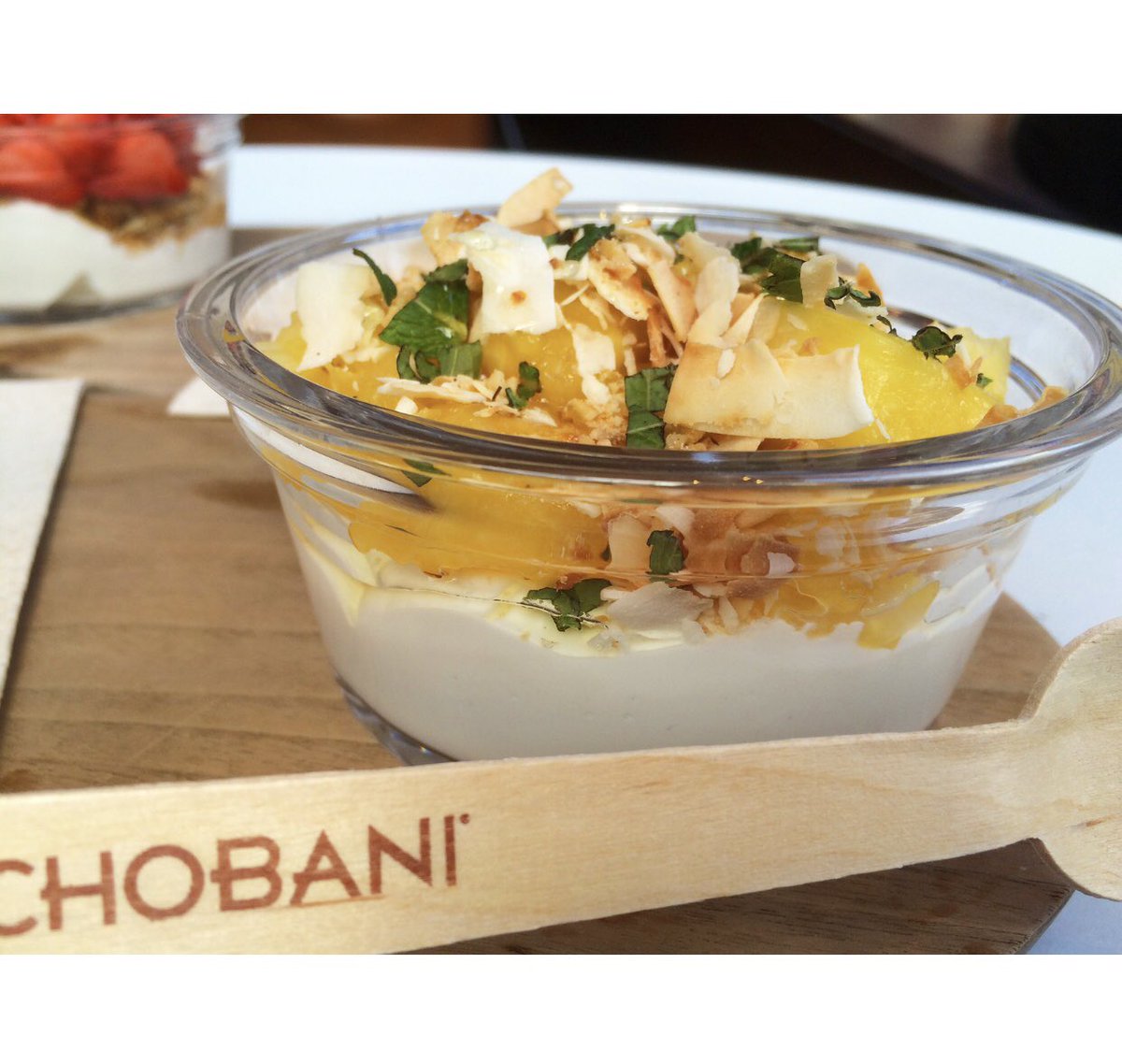 Yogurt Goals 🙌🏻😍 <a href="/Chobani/">Chobani</a> #spoonfeed