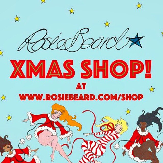 rosiebeardart's tweet photo. Hello! 
So my fabulous "XMAS SHOP" is up and running.
Link: 
https://t.co/97w0CtXWi1
From Cards, Calendars, Christmas bauble, badges and prints and embroidered gems. We'll be added stuff each week! 🌲 https://t.co/A1FQDC0K4X