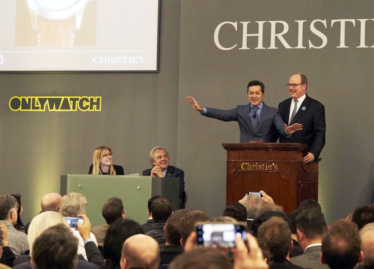 luxuriousmag's tweet photo. ONLY WATCH 2017, the #charity fundraiser for research on Duchenne Muscular Dystrophy, raised an astonishing CHF 10,776,500 (€ 9,289,434) thanks to the generous support of leading watch brands and bidders. https://t.co/V5ngJ9XFry #Onlywatch2017 #MuscularDystrophy https://t.co/ycxq4S0Kz4