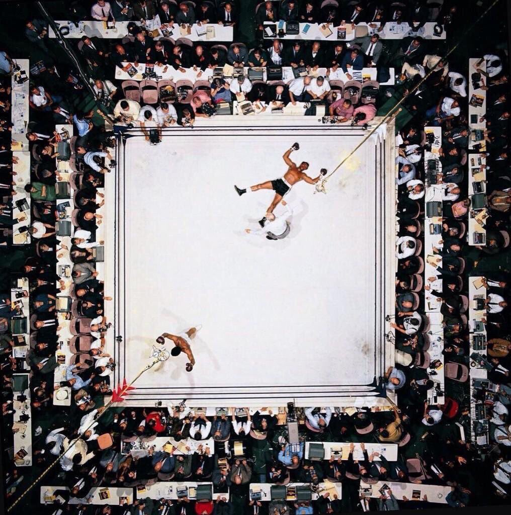 DrBrentTaylor's tweet photo. OTD 1966: Ali defeats Williams.  

Also a picture of both emotions every pastor feels on Sunday afternoon. https://t.co/t1e5EJ4gOp