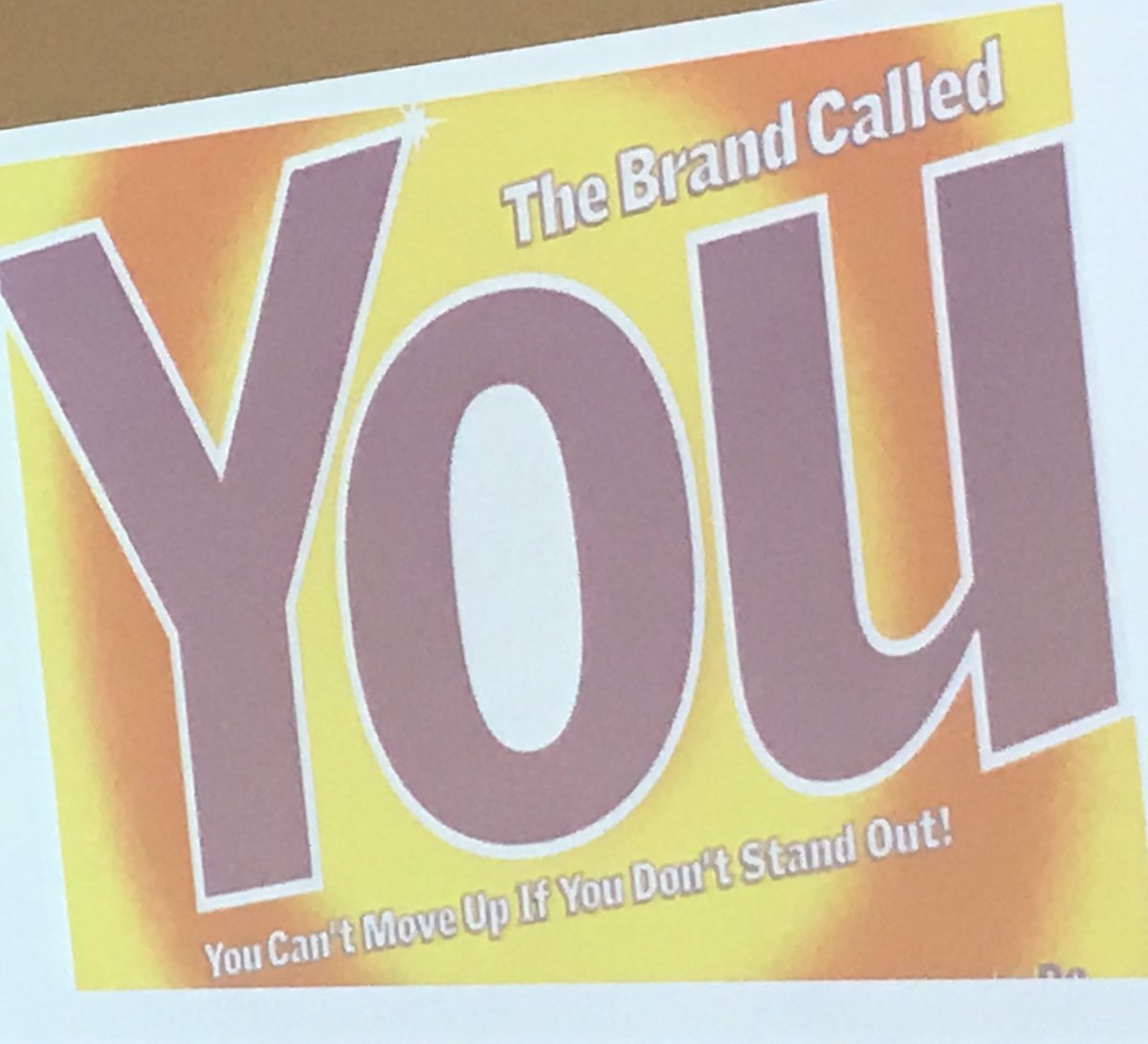 Russ_Lieberman's tweet photo. The Brand Called YOU! What makes you REMARKABLE? @ELI40NYC @EloiseMessineo @FollowCSA @JudyWilsonSINY @stevecucchiaNY @trishrubin https://t.co/KjipvfYOy6