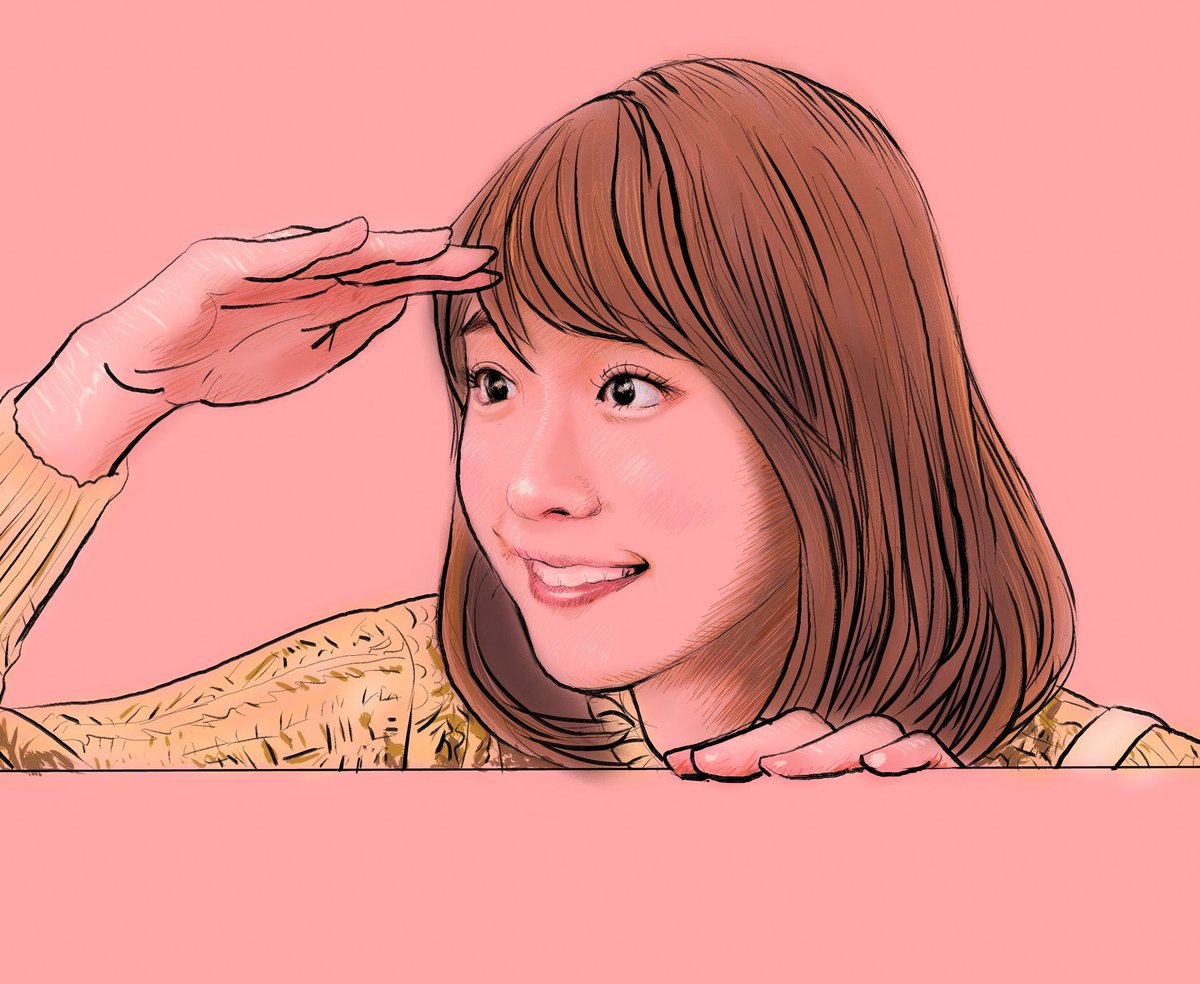 てらりん Twitterissa 新垣結衣さん 似顔絵 イラスト イラストレーション 女優 新垣結衣 ガッキー Caricature Illustration Portrait Artwork Drawing Actress Yuiaragaki T Co Khleej9iyb