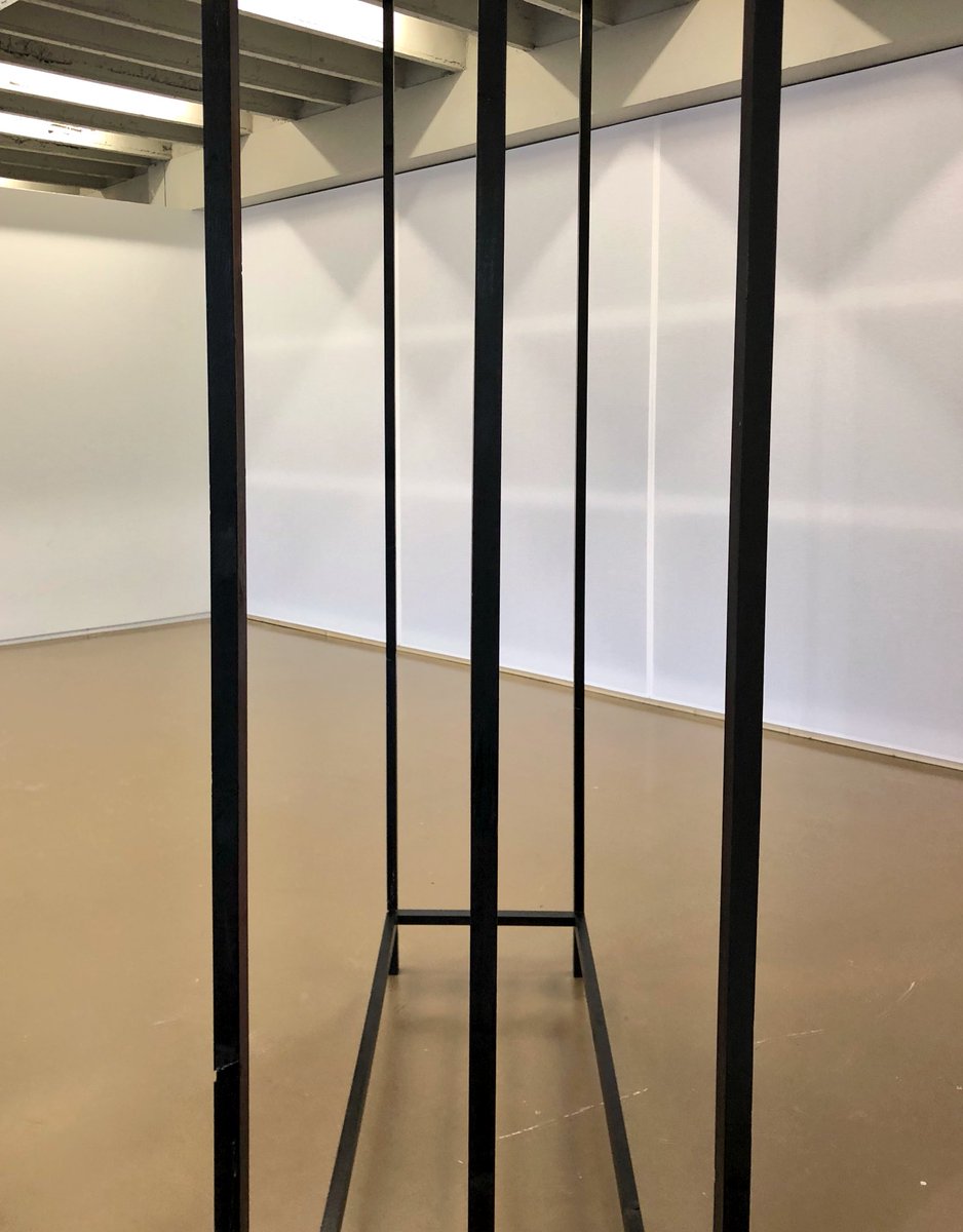 Olalanko's tweet photo. Density is installed. One out of three parts of the work called  #Matter shown at the final exhibition of my residency at #HISK #gent https://t.co/EvpT2blW7y
