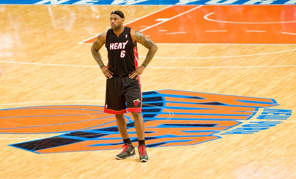 lebron madison square garden