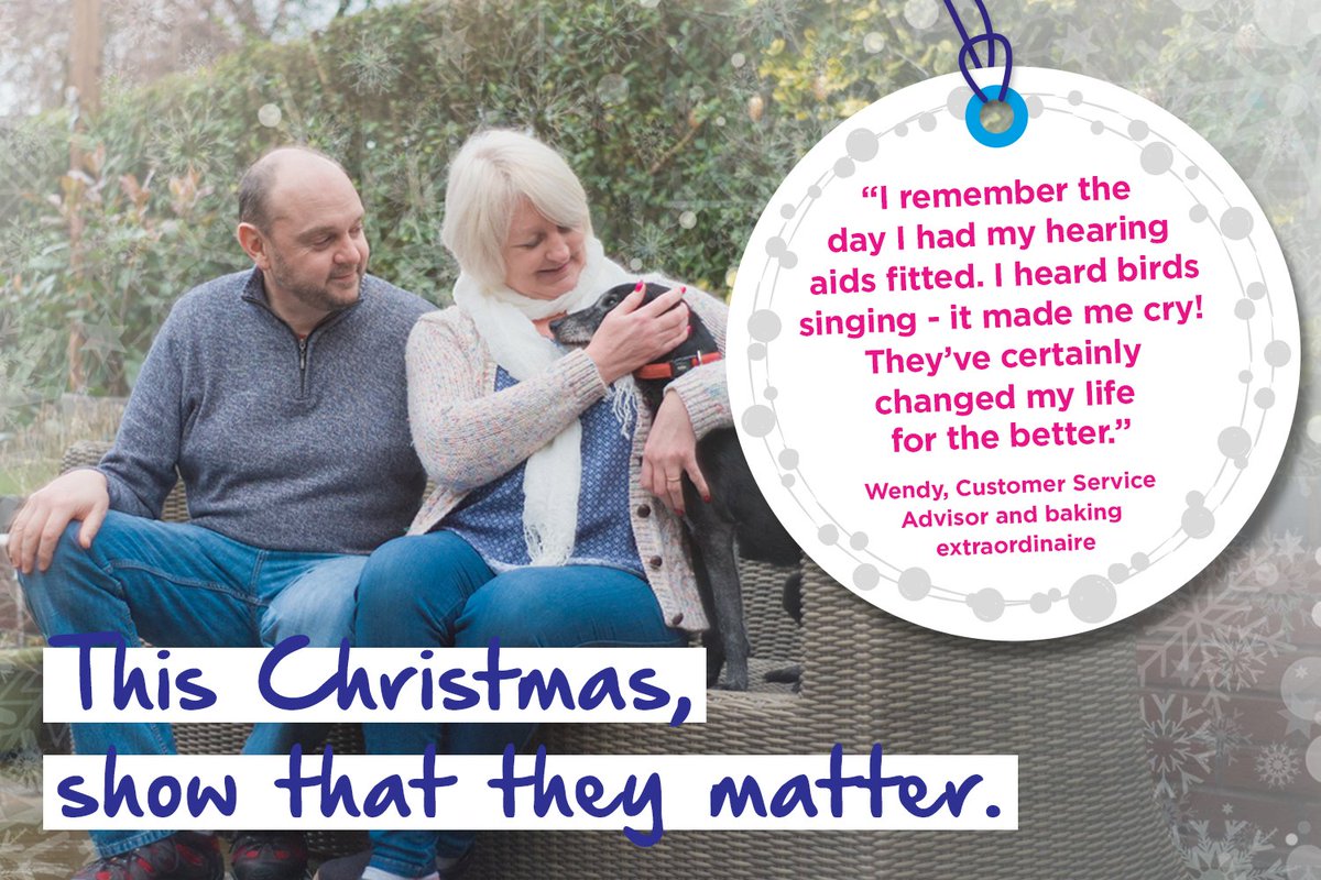 RNID's tweet photo. This Christmas, show a loved one with hearing loss that you care. After all, it’s the small things that can really show that they matter to you: https://t.co/DhlWtg8zu9 #ShowTheyMatter https://t.co/vykdesaGPk