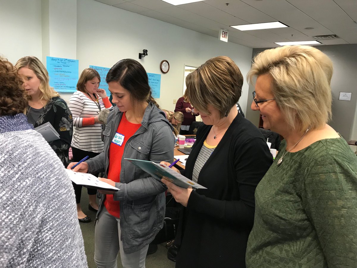 GayleGernand's tweet photo. More PD with some of Madison County’s finest Ts at CAPE Teacher Connection - Writing Triggers #capemc @wsimmons_ https://t.co/jwDYEZ3zST