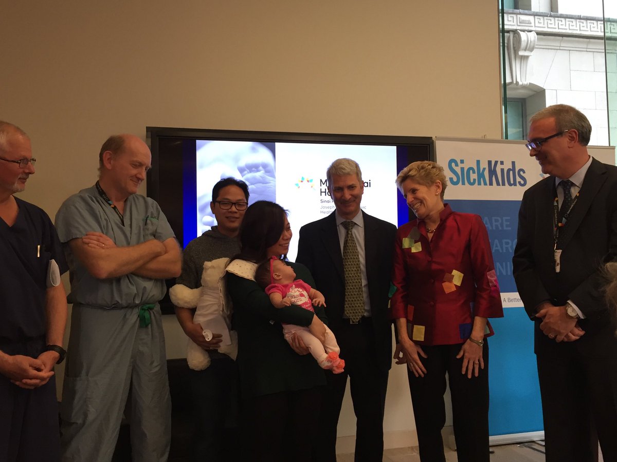 Karen Hurlburt (@karenrhurlburt) on Twitter photo Celebrating a Canadian first- in utero spina bifida repair @SinaiHealthTO w/ <a href="/SickKidsNews/">The Hospital for Sick Children (SickKids)</a>. Thanks <a href="/Kathleen_Wynne/">Kathleen Wynne</a> for celebrating w/ us Celebrating a Canadian first- in utero spina bifida repair @SinaiHealthTO w/ <a href="/SickKidsNews/">The Hospital for Sick Children (SickKids)</a>. Thanks <a href="/Kathleen_Wynne/">Kathleen Wynne</a> for celebrating w/ us
