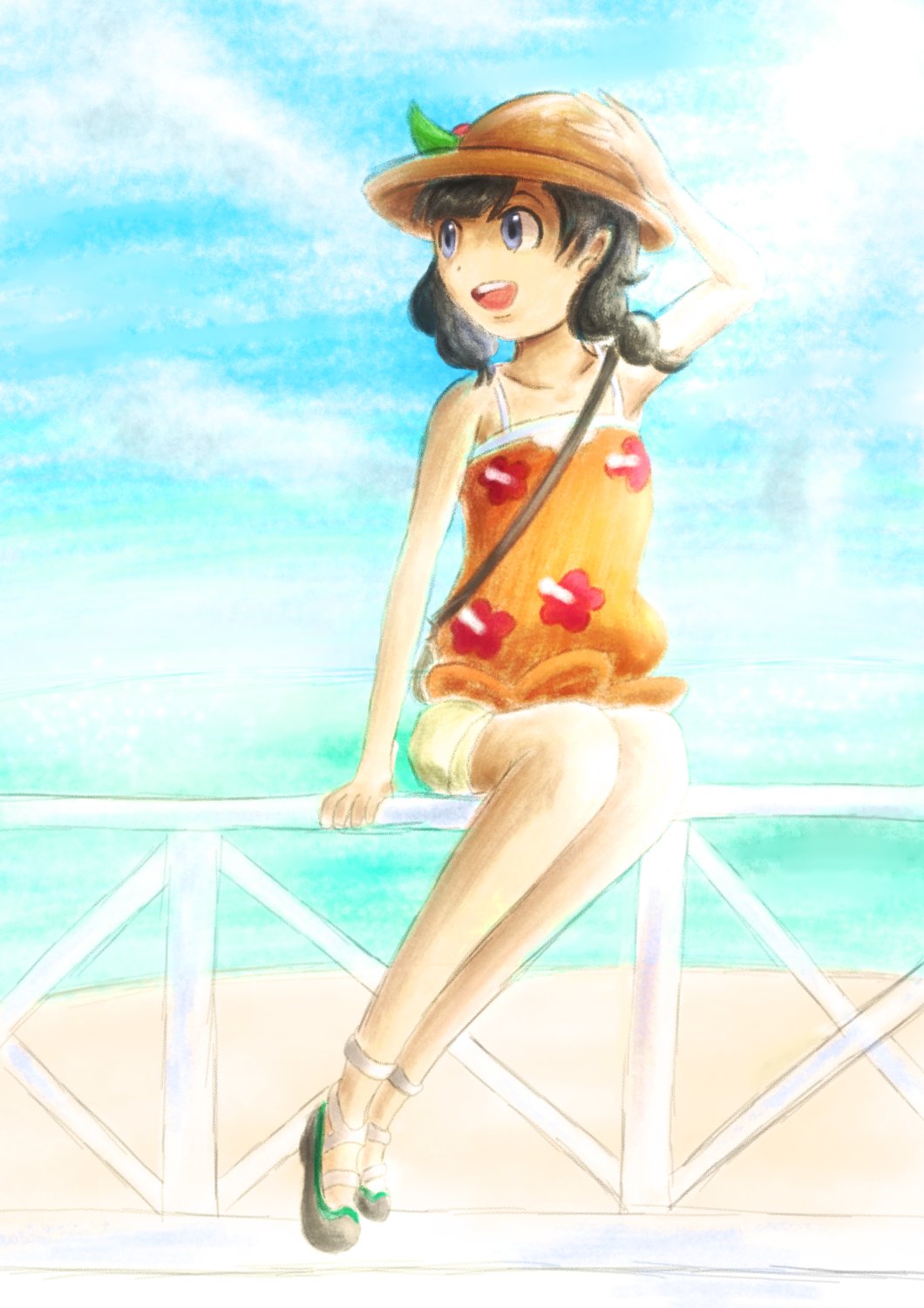 夕凪 奏 病院薬剤師と絵描き ウルトラサンムーン発売まであと2日となりました というわけで女主人公を描きました ウルトラサンムーン 女主人公 ポケモン絵描きさんと繋がりたい T Co Ikhdncusd6 Twitter