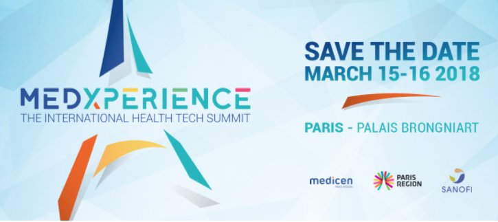 ALA_Group's tweet photo. [Communiqué] @Pole_Medicen, la Région @iledefrance et @SanofiFR organisent MEDXPERIENCE : 1er sommet international de la #santé du futur les 15 et 16 mars 2018 à #Paris 🗓️ https://t.co/OlX1UoKXAA #SaveTheDate https://t.co/32FKMBa17u