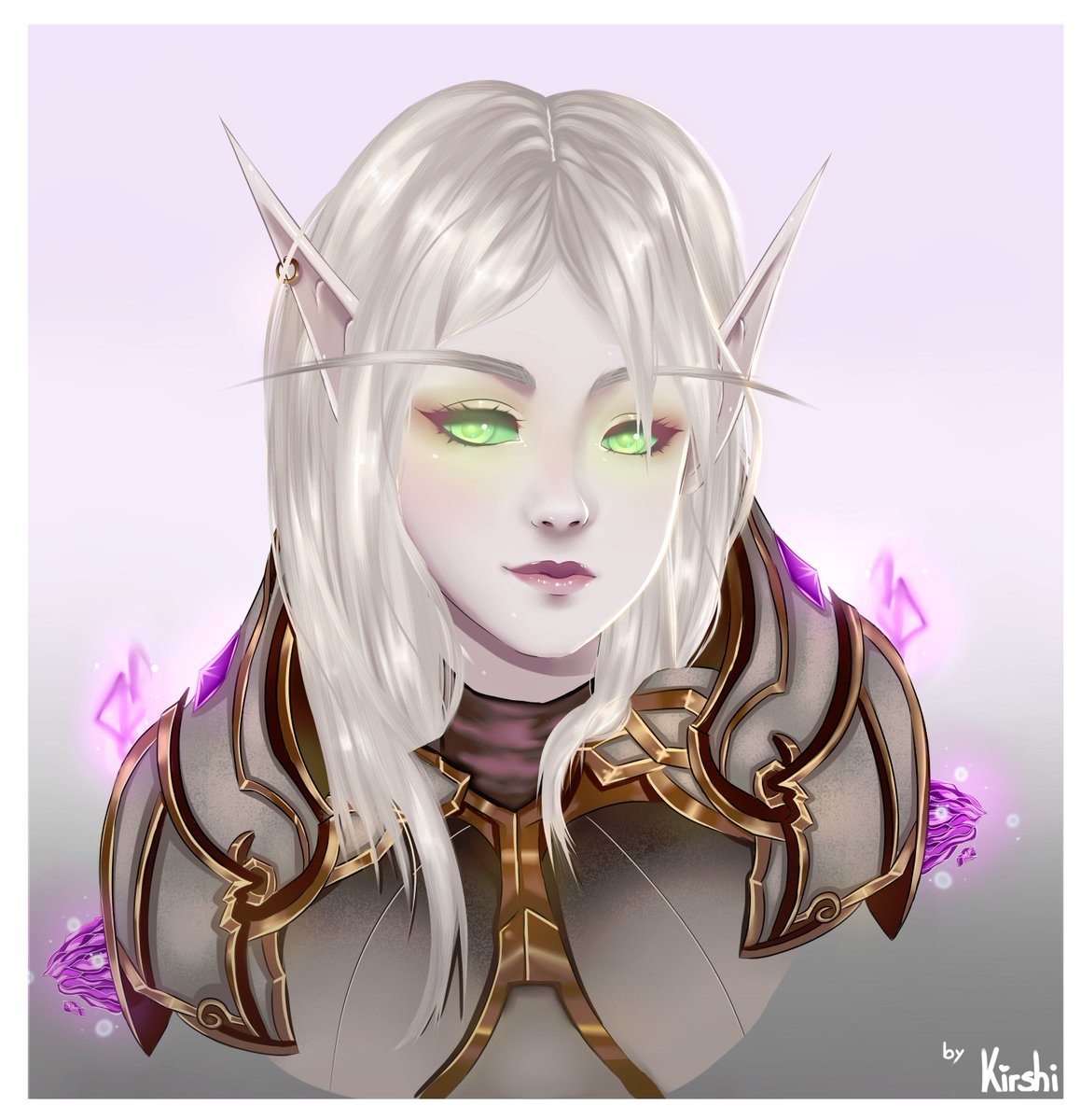 KirshiVanilla's tweet photo. So... first Twitter post.
I am Kirshi a selftaught mostly digital artist who wants to draw and improve as much as possible.

This is a drawing for a friend I am playing WoW with.
Her Paladin Caylen in Yrel´s armor.
Enjoy ♡

#worldofwarcraft https://t.co/LRw4fJ2Ytj