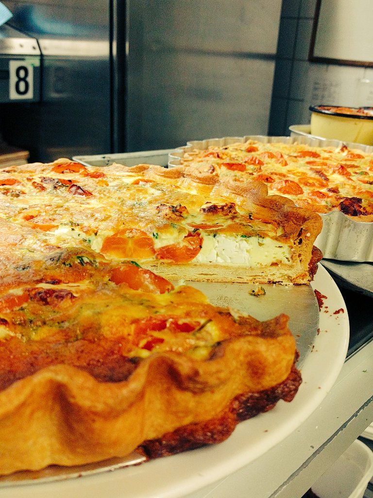 CheffyKate's tweet photo. Quiche times @TheAlexSW19 https://t.co/0yL6AgJi76