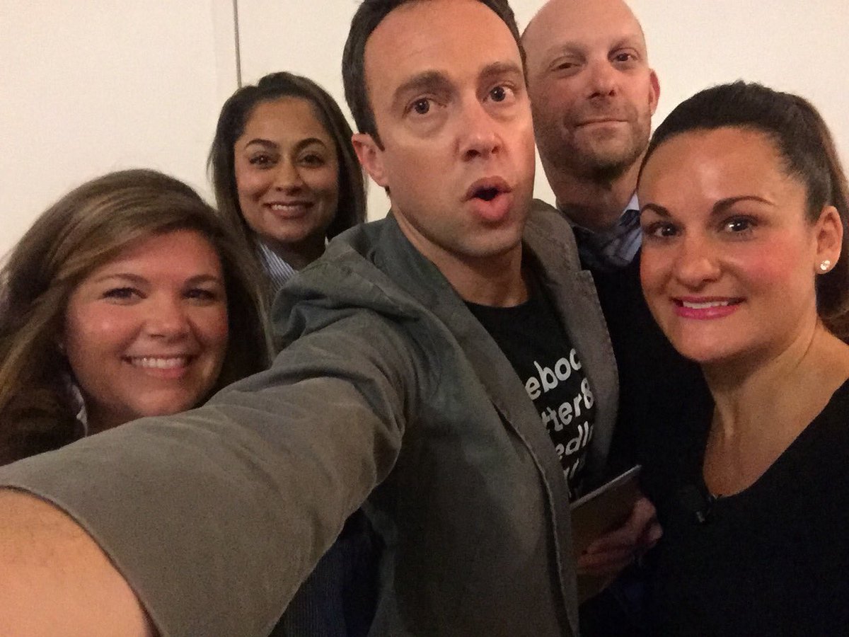 The esteemed panel. The obligatory selfie. #SMWChicago #smwstateofsocial