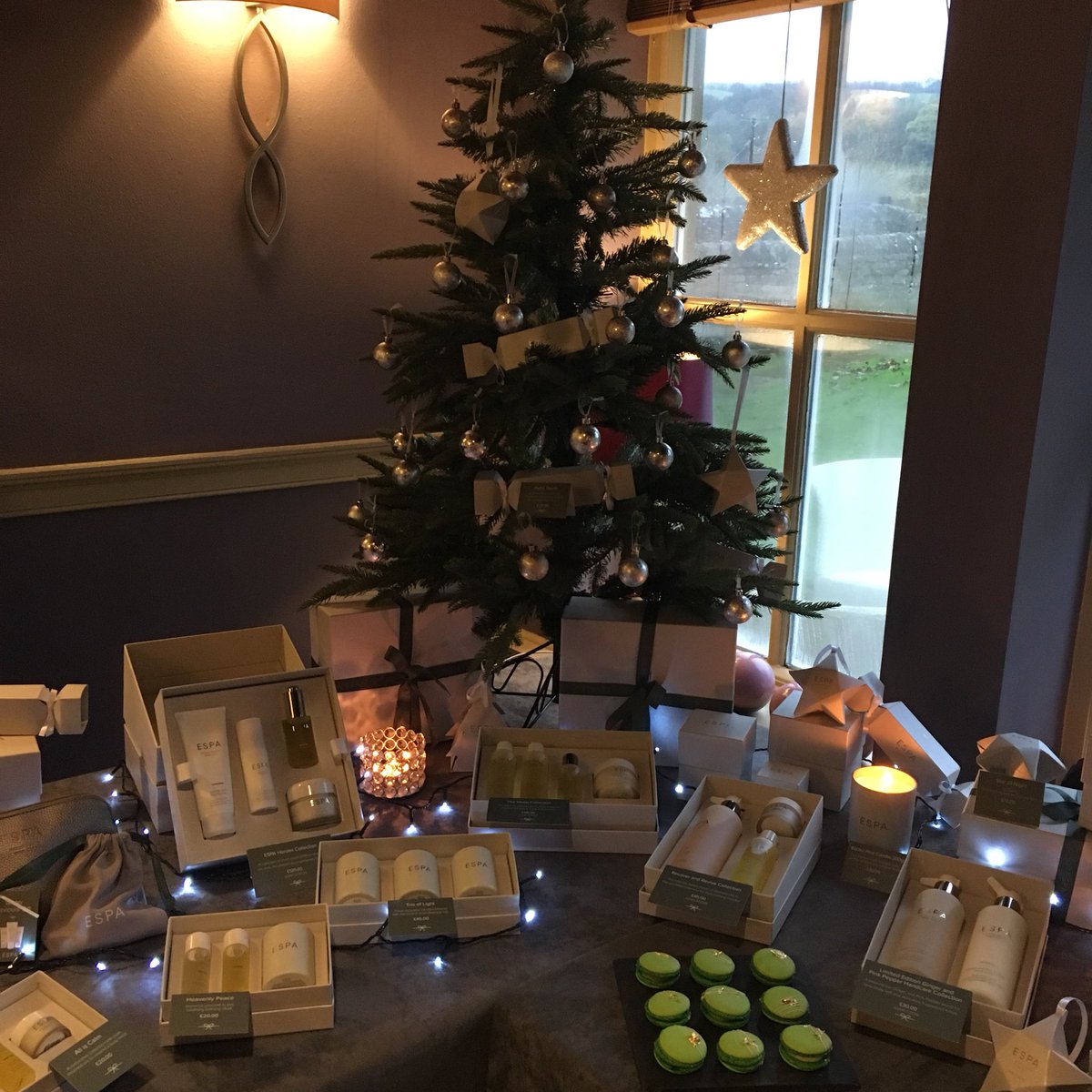 liskarta's tweet photo. @devonshirespa Fabulous ESPA Christmas shopping event at the Devonshire Arms Spa!! 😍🎄#ESPA #Christmas #shopping #devonshirearms #boltonabbey #fizzandcanapes #spa https://t.co/PoCMyKzHkl
