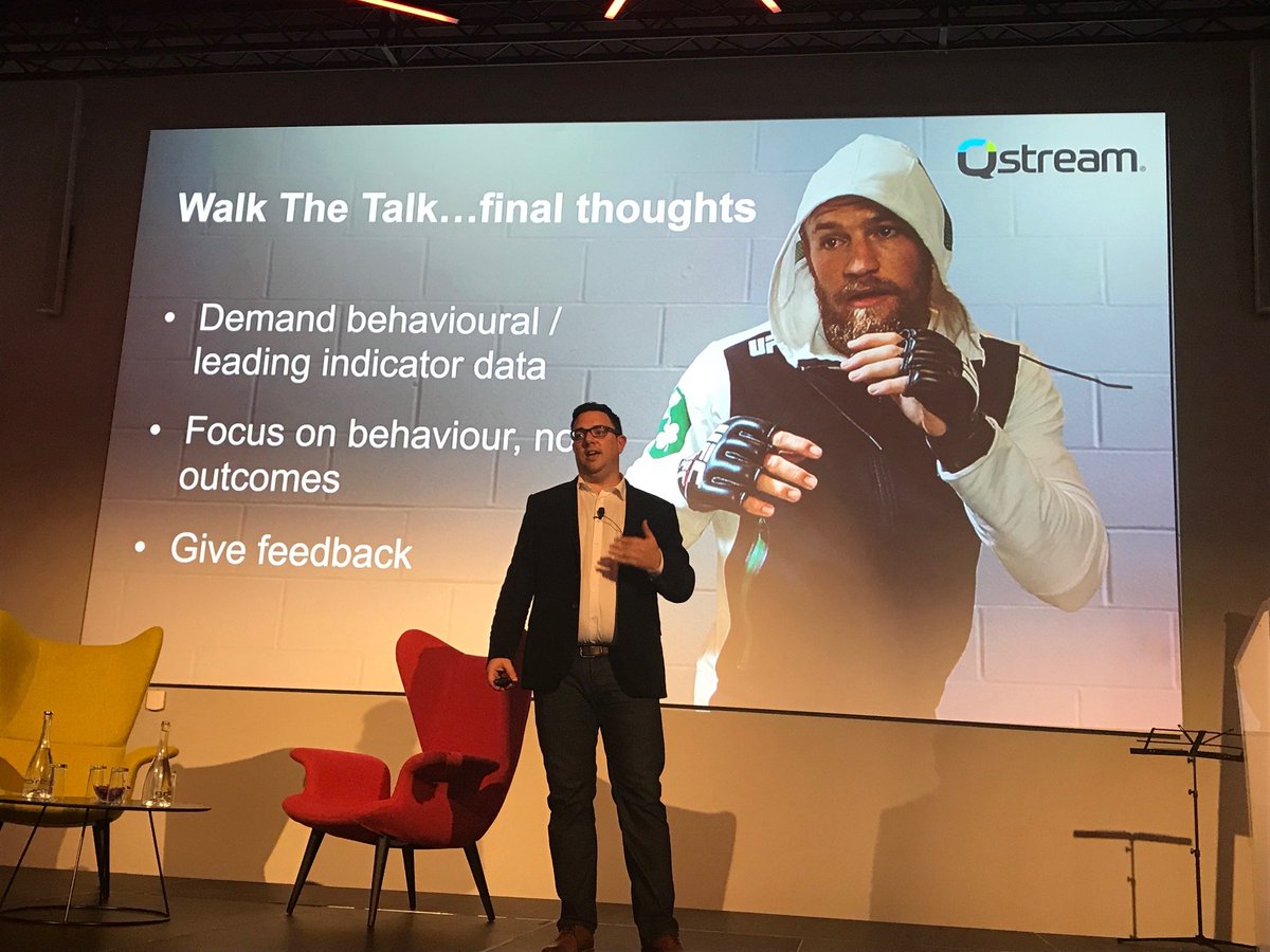 Qstream's tweet photo. Well done @Anthony_Qstream! Make sure to visit @Qstream @AA_ISP #DSW2017 @CrokePark during the happy hour in the expo! https://t.co/hZnJDZIKDl