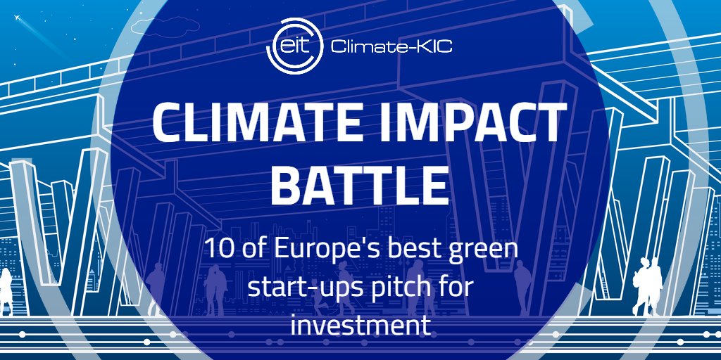 ClimateKIC_CH's tweet photo. #Cleantech investor? Come meet 30 of the most promising green startups at #Slush17. Join the green movement! #CKICSLUSH https://t.co/jN98Vy3xx5 <https://t.co/jN98Vy3xx5> https://t.co/zVCearJ5CF