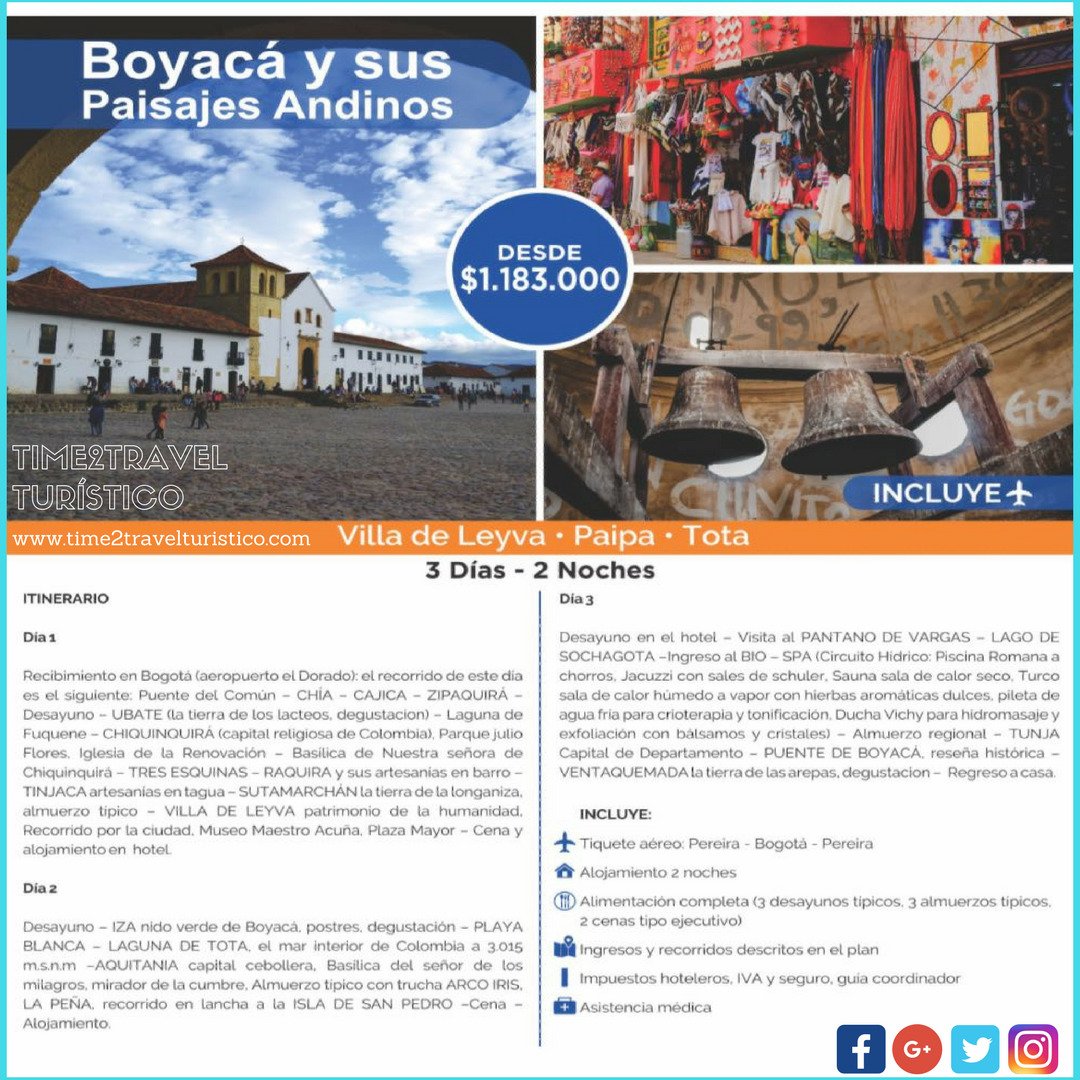Time2TravelCol's tweet image. Conoce los bellos #paisajes #Andinos en #Boyacá tour #Andino - #Alojamiento #Alimentación desde solo $1.183.000 todo incluido, contactanos!