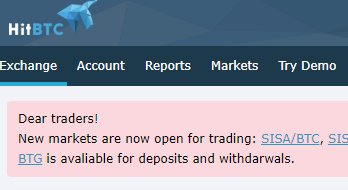 bitcoingold's tweet photo. One of major EXCHANGE in the world @hitbtc has concluded that THE CHAIN IS STABLE to open deposits and withdrawals, and normal trading has begun. Welcome to #1CPU1VOTE ⛏️⛏️ https://t.co/ik3Ghq3ozq