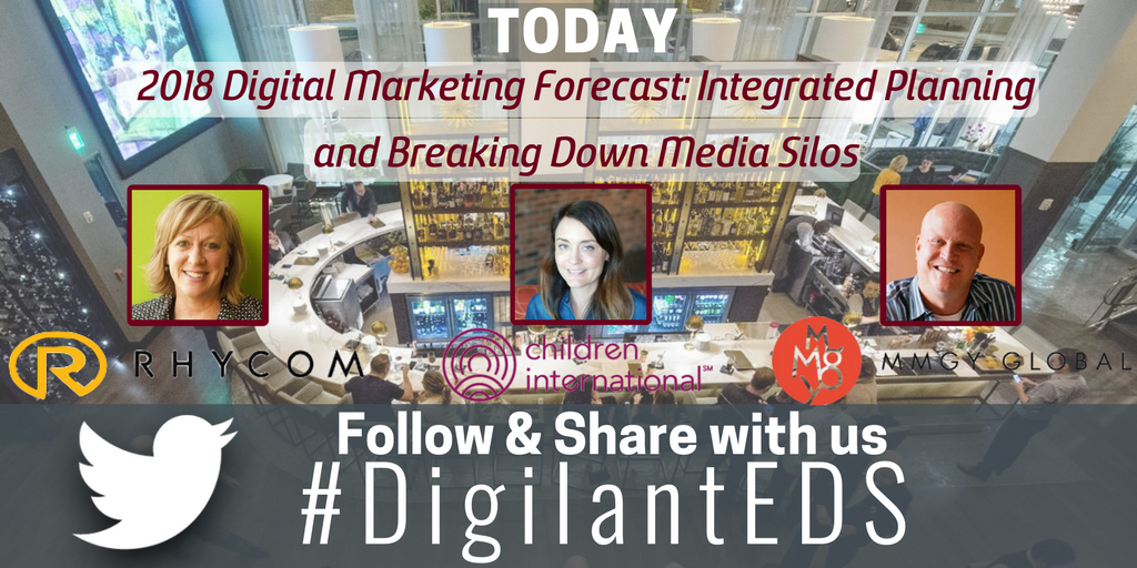 Digilant_US's tweet photo. Today we’re breaking down #media silos w/#KC's leading #digital #marketers from @children, @MMGYglobal, & @RhycomAdv, stay tuned! #DigilantEDS https://t.co/wWHffcFHIH