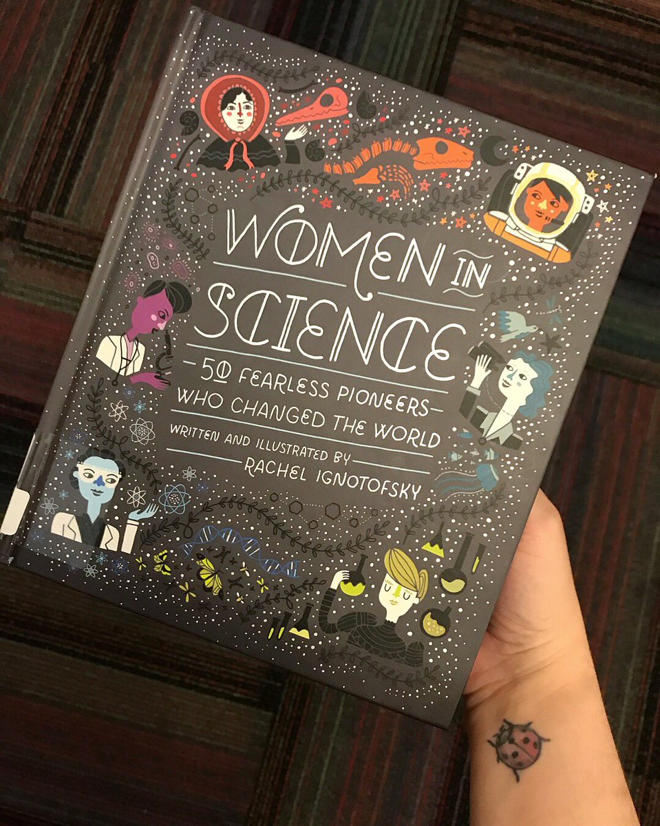 BookMonsterAlly's tweet photo. Women in Science is extraordinary! Beautifully presented with stylish design, illustrations &amp; packed with fascinating information about remarkable women
A very special one for #nonfictionnovember

By #RachelIgnotofsky &amp; @TenSpeedPress https://t.co/ovsODZOfEC