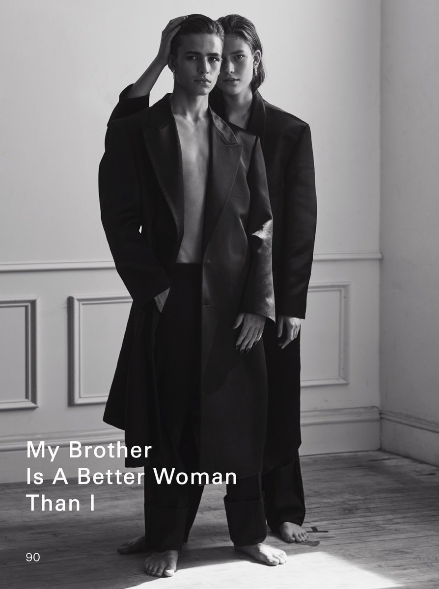 FordModels's tweet photo. #FORDmodels' #ZuzuTadeushuk talks gender and brotherly love for #UnconditionalMagazine shot by #WillDavidson with styling by #IlonaHamer, makeup by #MarielBarrera & hair by #HollyMills https://t.co/tC1JprLh2R