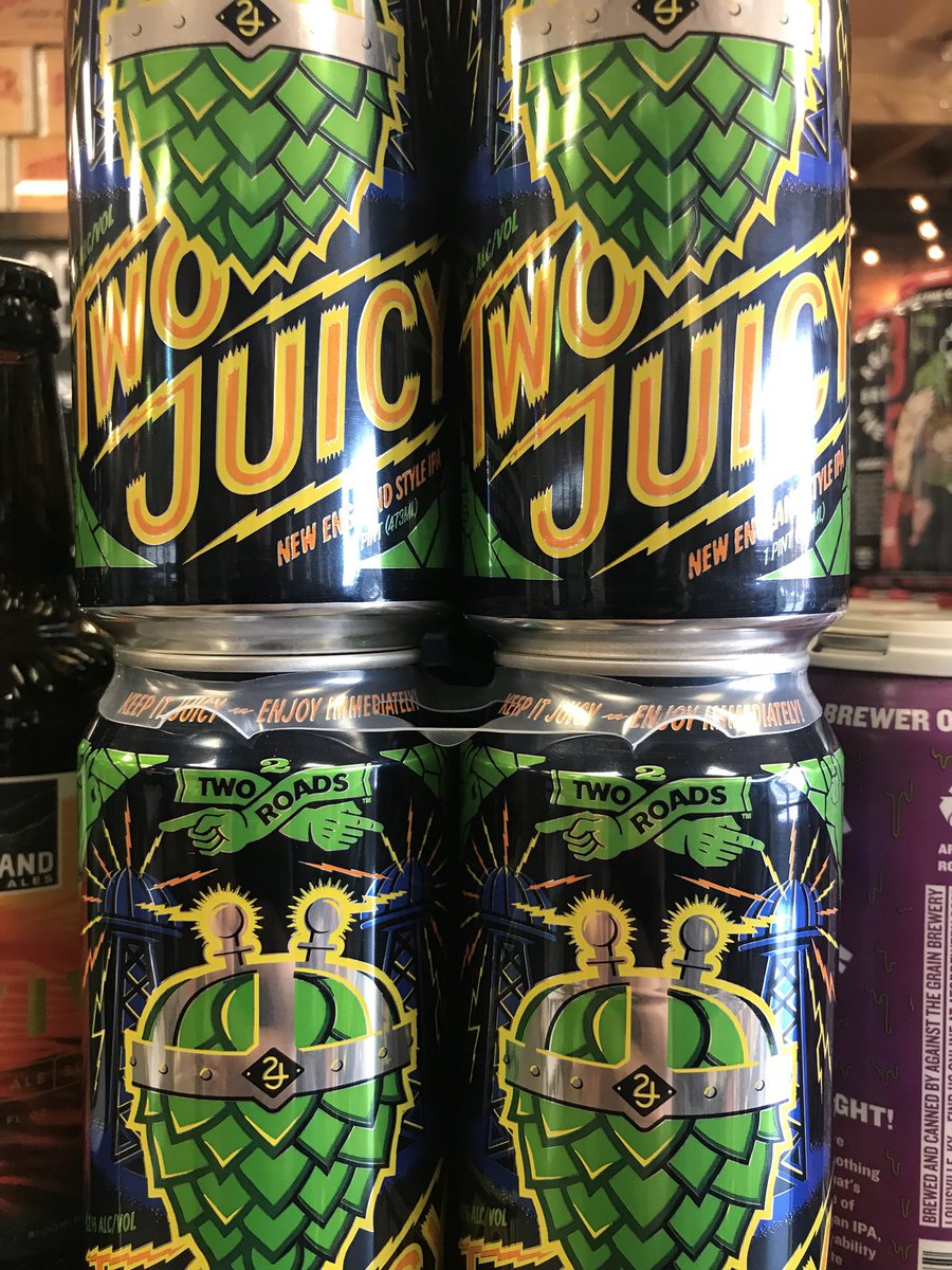 2roadschris's tweet photo. Fresh @2RoadsBrewing Two Juicy Here @thebeerpeddlers in South Philly!!! Come and Get It! https://t.co/jnl3ANFgn7