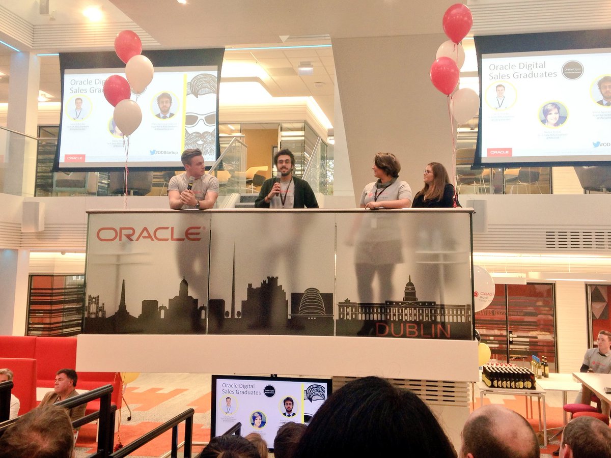 OracleCareers's tweet photo. #ODStartUP another amazing event to take part in, hosted by #OracleDigital in #Dublin ! @ODsalesgrad https://t.co/ROu3iK5apO