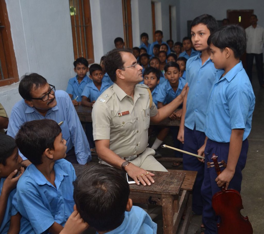 N24PoliceDist's tweet photo. Observation of children's Day at Banipur Home by Habra PS. https://t.co/79n6SjTOgP