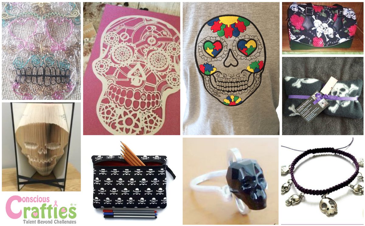 Love #Skulls? 💀☠️
Find over 70 #skull themed #handmade gifts here:
consciouscrafties.com/product-catego…

#TreasuryTuesday