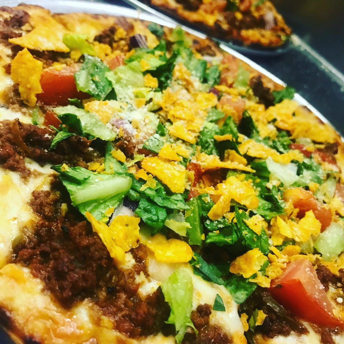 Just because it's #tacotuesday doesn't mean you can't have #pizza  #lunchinclayton