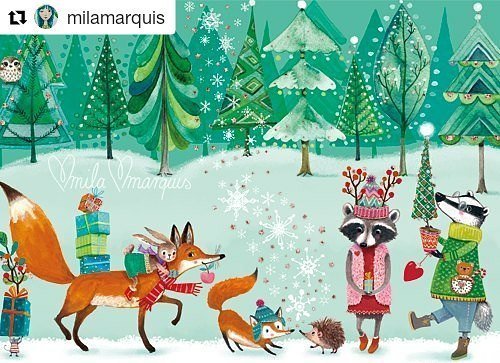 #Repost @milamarquis
・・・
It won't be long now.... ☄
Have an awesome day everyone!!❤
.
#milamarquis #artlicensing #… ift.tt/2iWAZoT